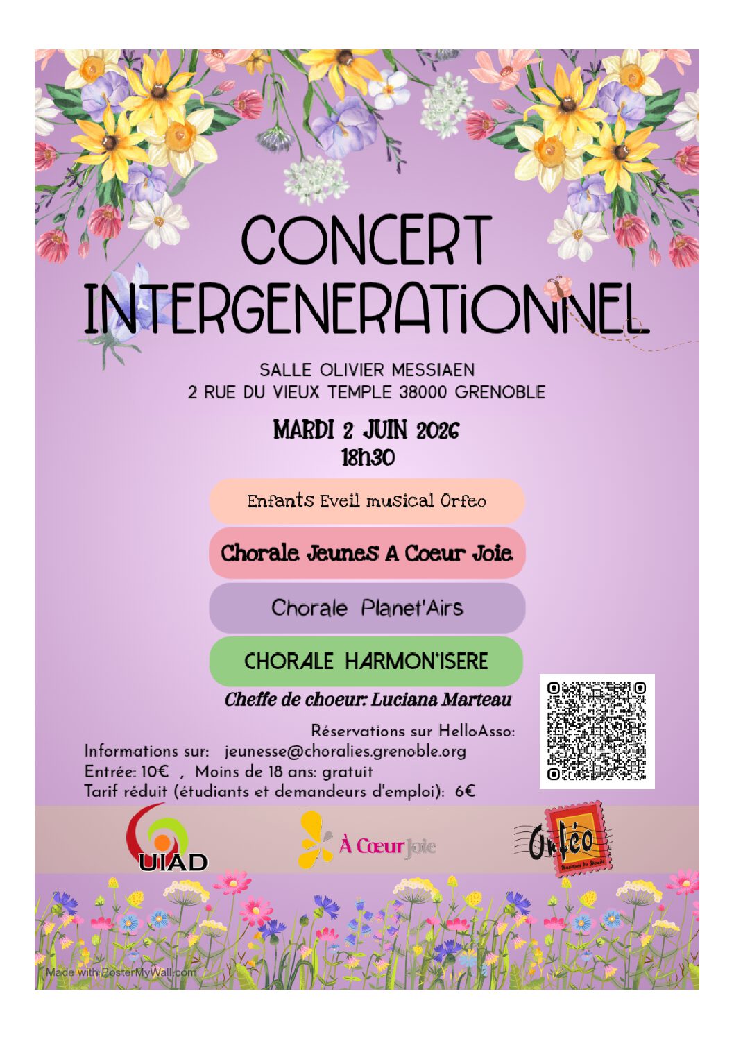Concert intergénérationnel